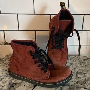 Doc Marten Shoreditch Canvas Ankle Bootie